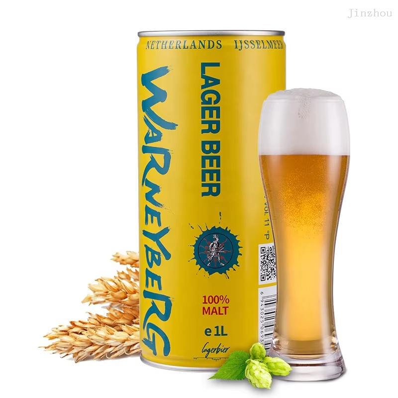 批发 OEM 自有品牌优选低酒精啤酒罐装特级精酿淡啤酒小麦啤酒