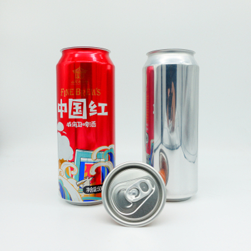 Handizkako 500ml Elikagaien Kalifikazioa Birziklatutako aluminiozko metalezko garagardoa Sosa pop ahalik eta hornikuntzan
