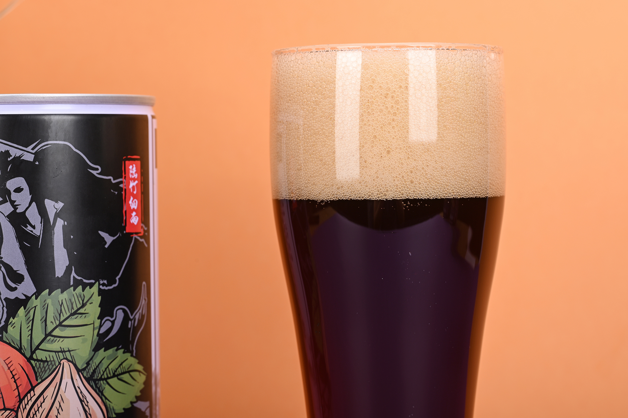 中国工厂 330ml 500ml 1000ml 榛子烧焦麦芽混合精酿黑啤酒