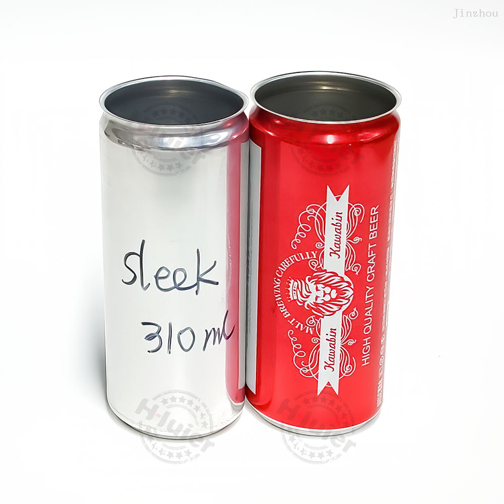 定制印刷光滑铝罐