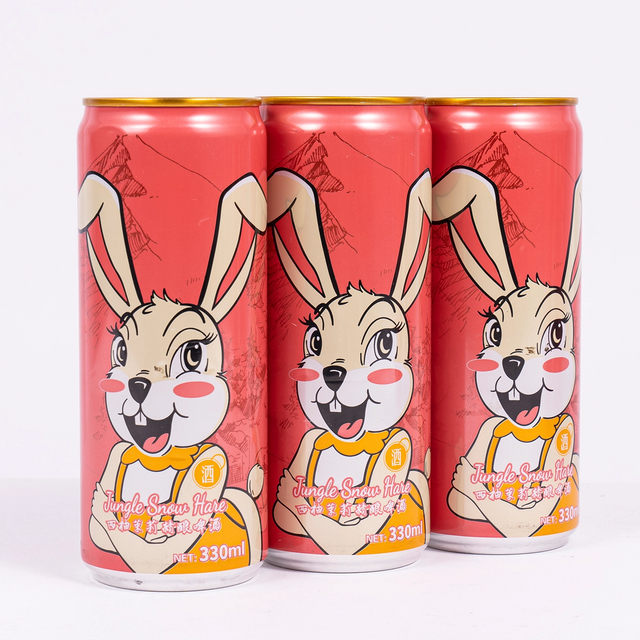 中国工厂 330ml 500ml 西柚味水果罐装啤酒