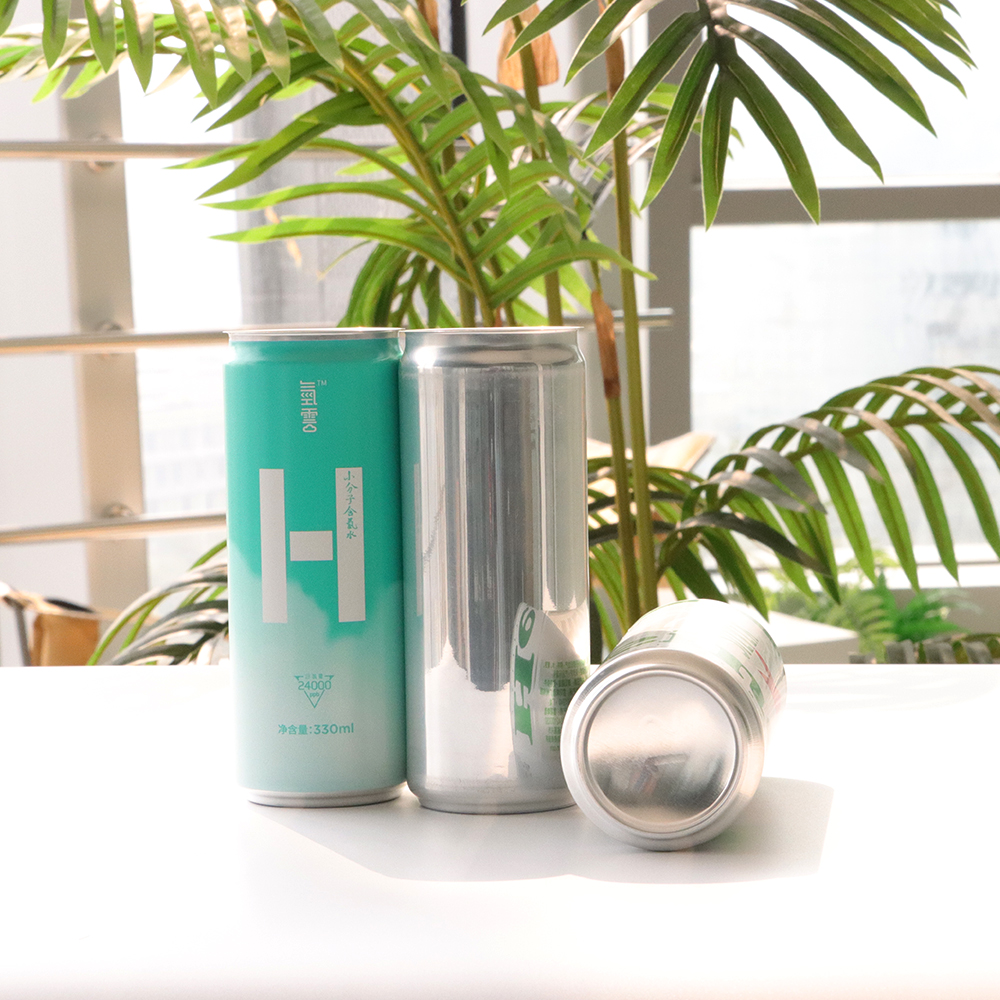 定製印刷空罐 250 毫升超薄鋁製軟能量飲料飲料罐