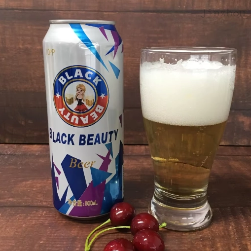 啤酒厂啤酒制造商 OEM 中国酒精啤酒饮料精酿淡啤酒 500 毫升成人罐装啤酒品牌 