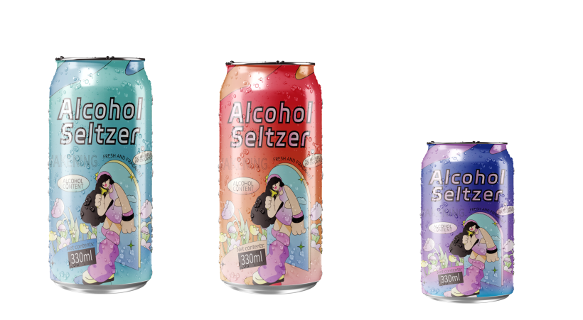 OEM 330 毫升罐裝風味健康混合硬蘇打水烈性酒精雞尾酒飲料