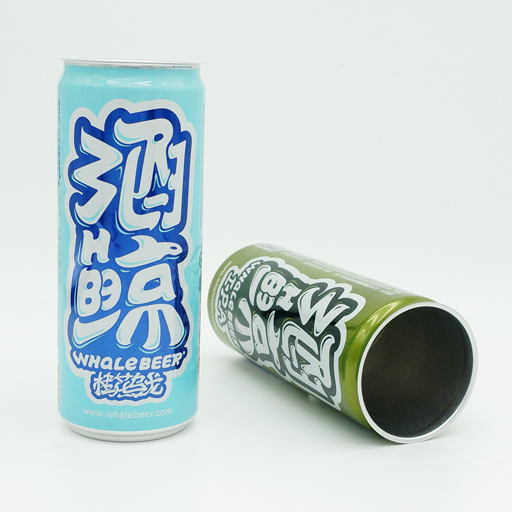 定制設計 OEM 食品級鋁罐 250ml 細長