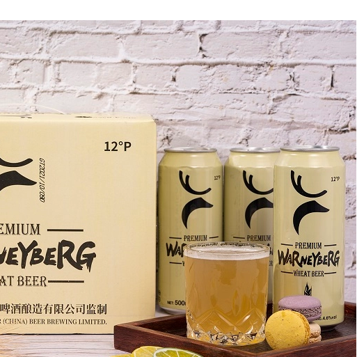 罐装啤酒500ml特烈酒精饮料小麦啤酒