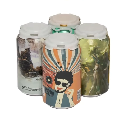 定制 4 件装塑料 Hdpe 啤酒罐手柄