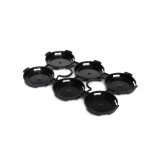 定制 4 件装 6 件装啤酒罐提篮 250 毫升 335 毫升饮料铝罐塑料支架