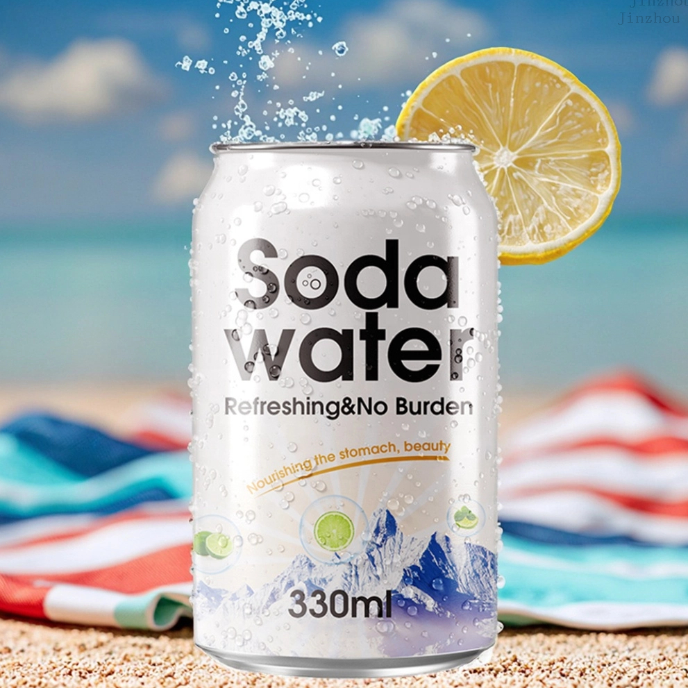 饮料厂批发 OEM 自有品牌健康白桃果味果汁味维生素 C 苏打水饮料