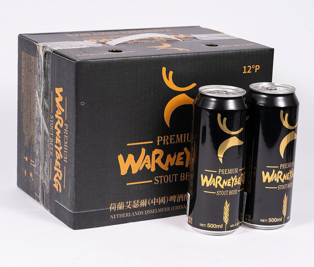 500毫升罐裝特濃黑啤高酒精含量