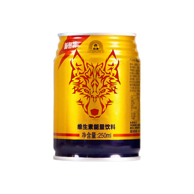 批發 OEM 250ml 罐裝優質維生素牛磺酸能量功能飲料