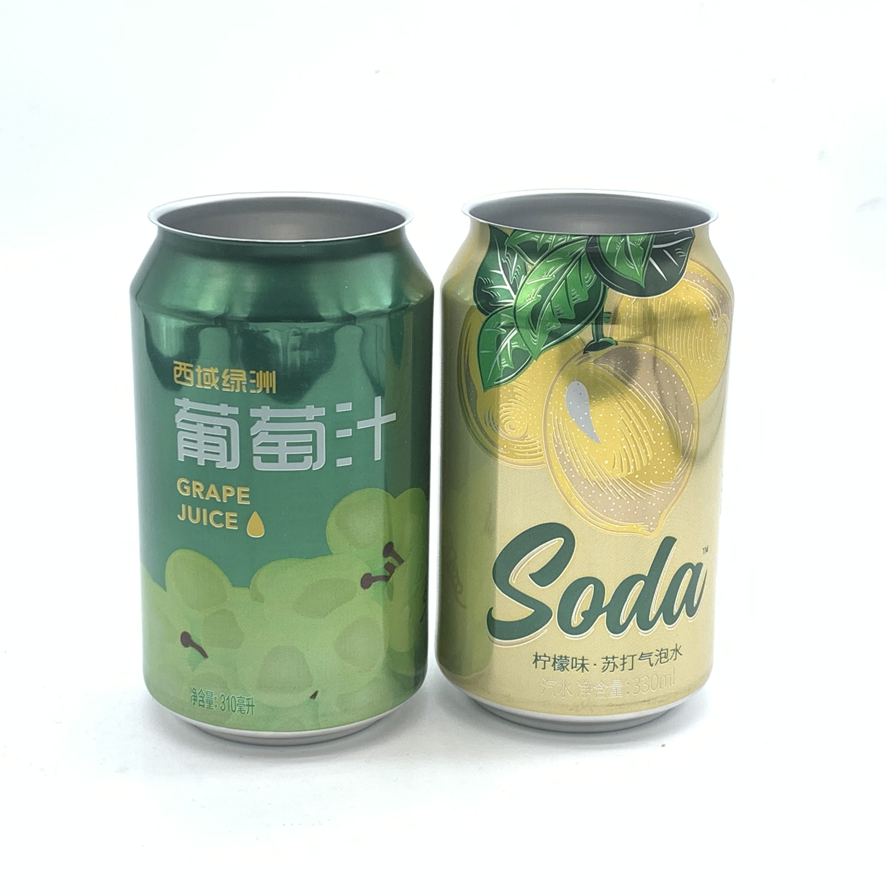 330ml 標準空標準圓形鋁罐果汁飲料供應商 