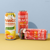  中国制造商 OEM 自有品牌果汁味罐装碳酸汽水碳酸起泡软饮料