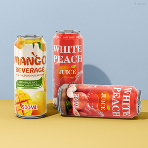  中國製造商 OEM 自有品牌果汁味罐裝碳酸汽水碳酸起泡軟飲料