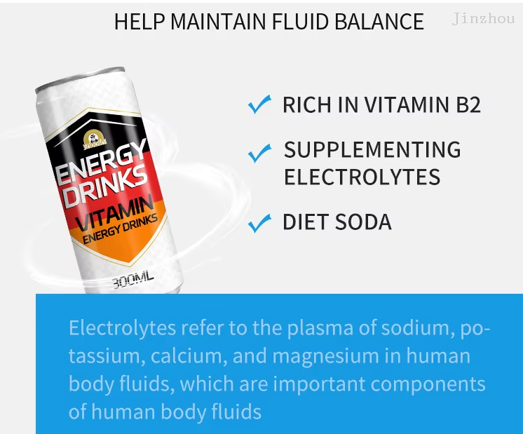 製造商定制 OEM 250 毫升自有品牌優質牛磺酸能量功能飲料