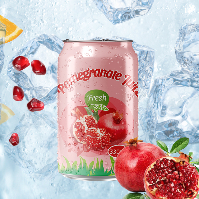 OEM/ ODM 即飲自有品牌石榴果汁風味碳酸飲料