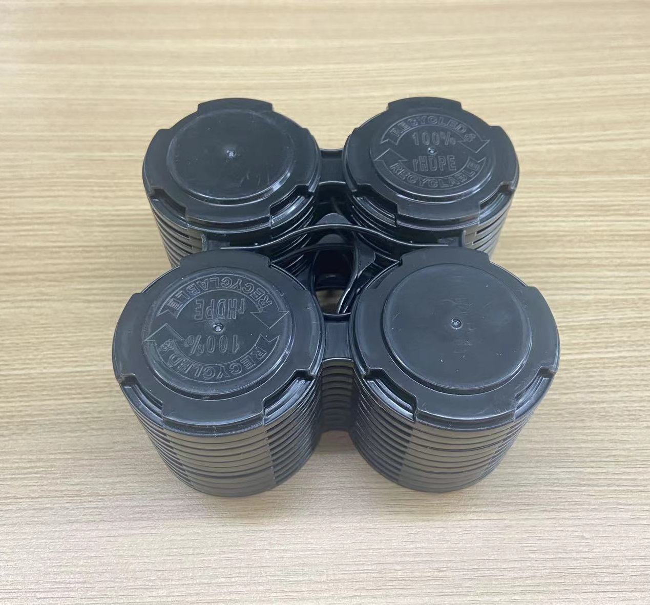 定制 4 件装塑料 Hdpe 啤酒罐手柄