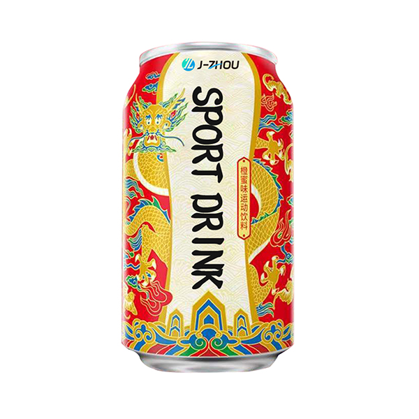 OEM 自有品牌 250 毫升 330 毫升罐裝風味電解質運動能量碳酸軟飲料