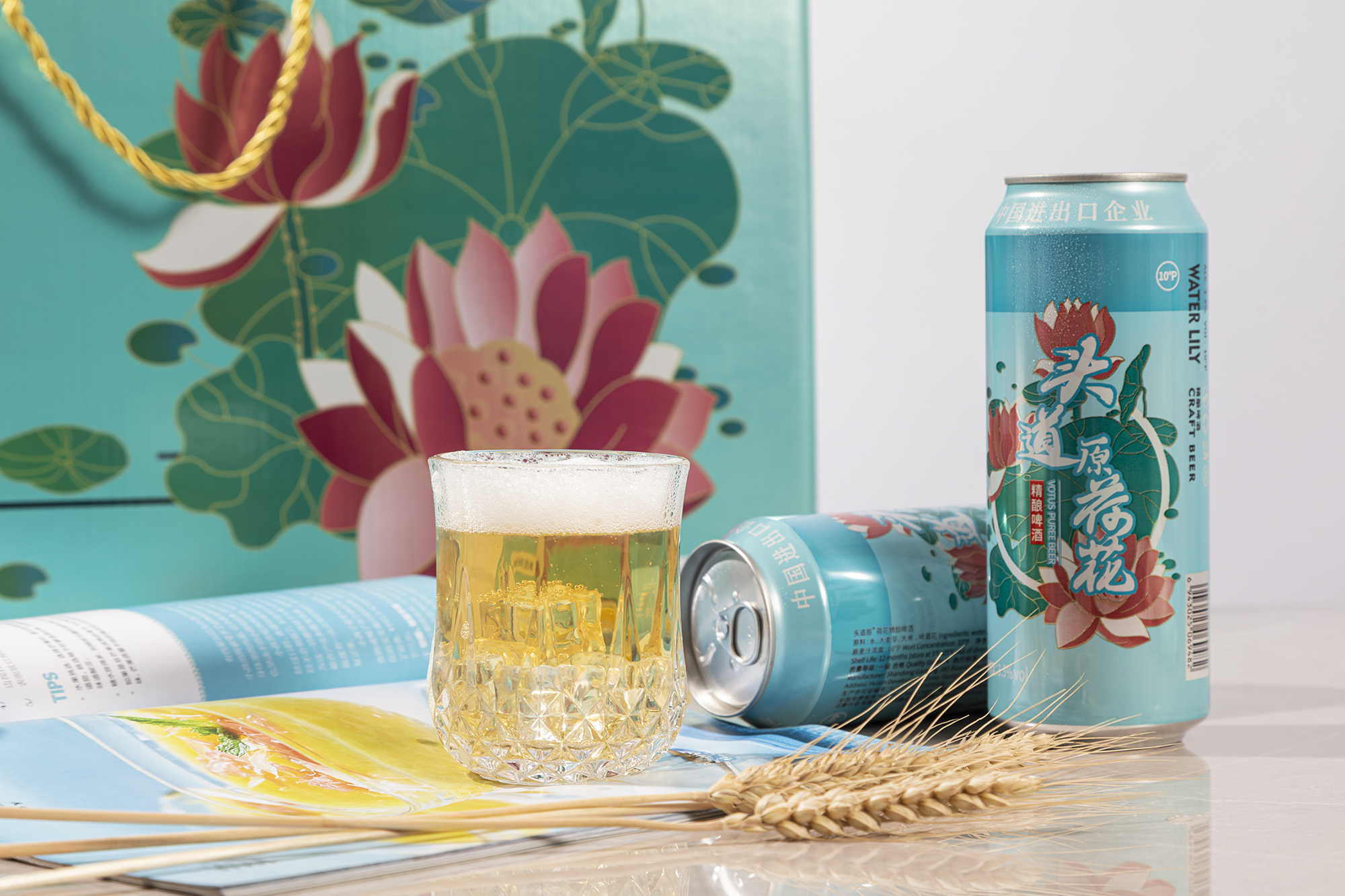 定制 OEM 2.3-8 %vol 发酵 500 毫升淡啤酒成人精酿啤酒