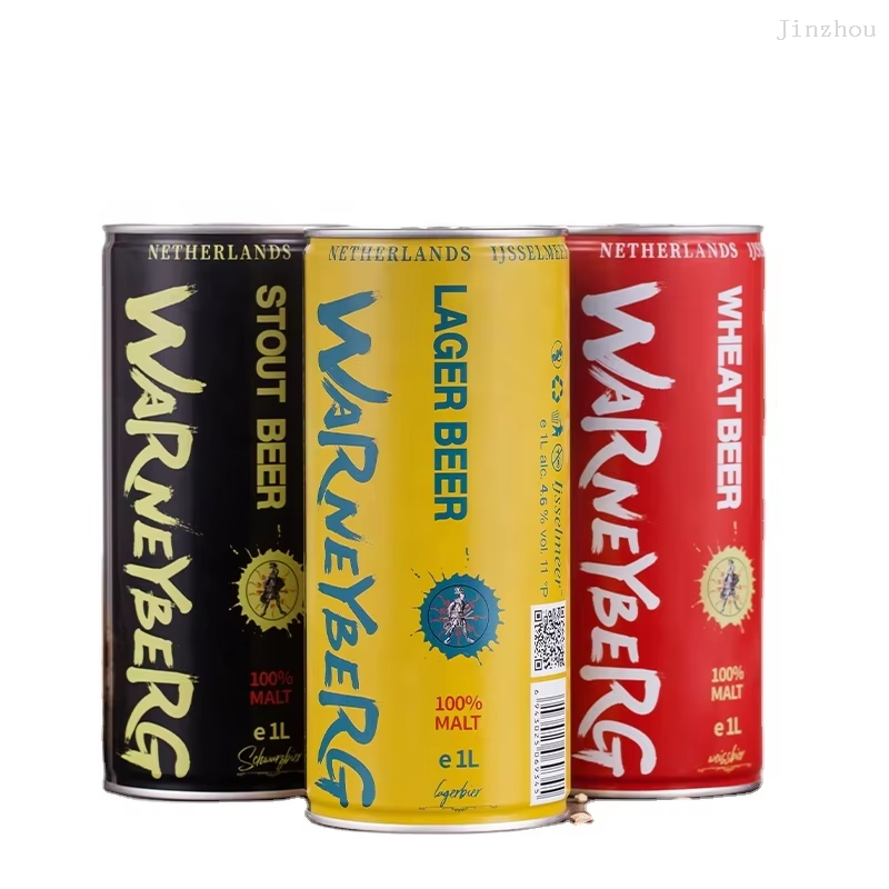 批发 OEM 自有品牌优选低酒精啤酒罐装特级精酿淡啤酒小麦啤酒