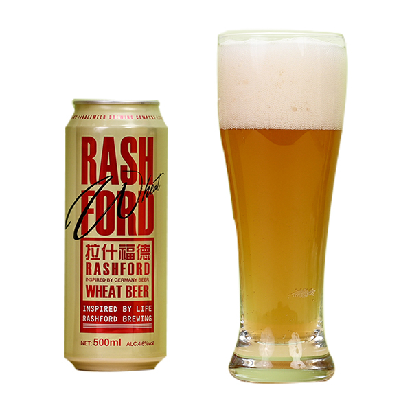 成人定制330ml 500ml罐裝精釀小麥啤酒 