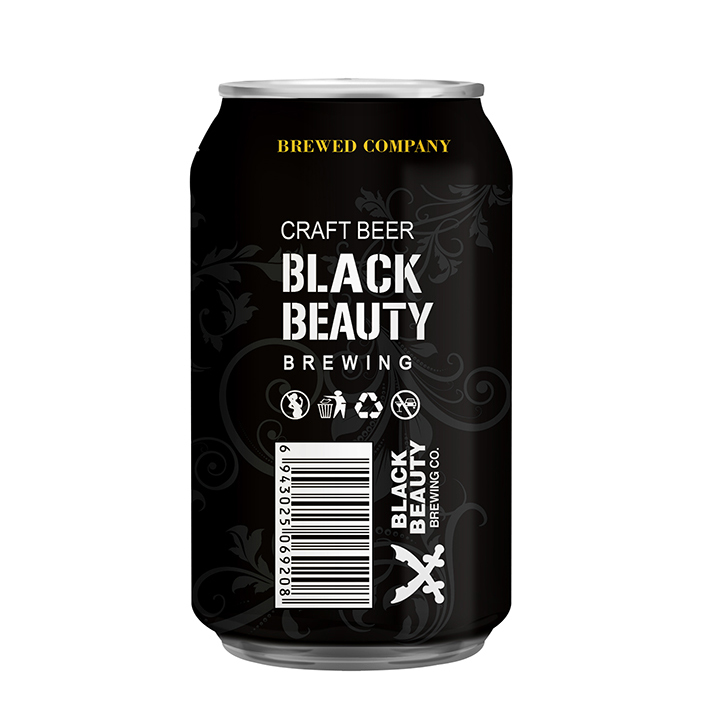 中國烈性啤酒500毫升罐裝高酒精黑啤酒 