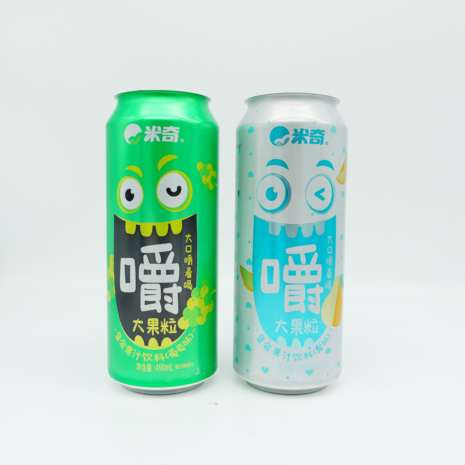 定制印刷 500 毫升标准食品级不含 Bpa 铝制苏打饮料罐 