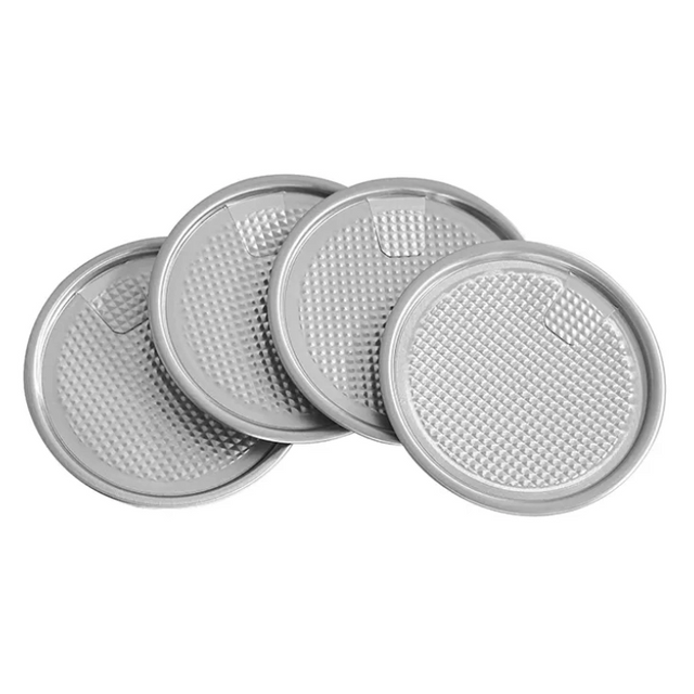 批发可撕式金银易开特殊铝箔盖 