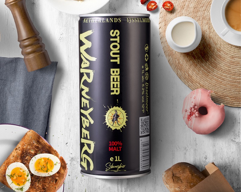  定制 330ml 500ml 罐装 2-8% 酒精饮料啤酒厂黑啤酒