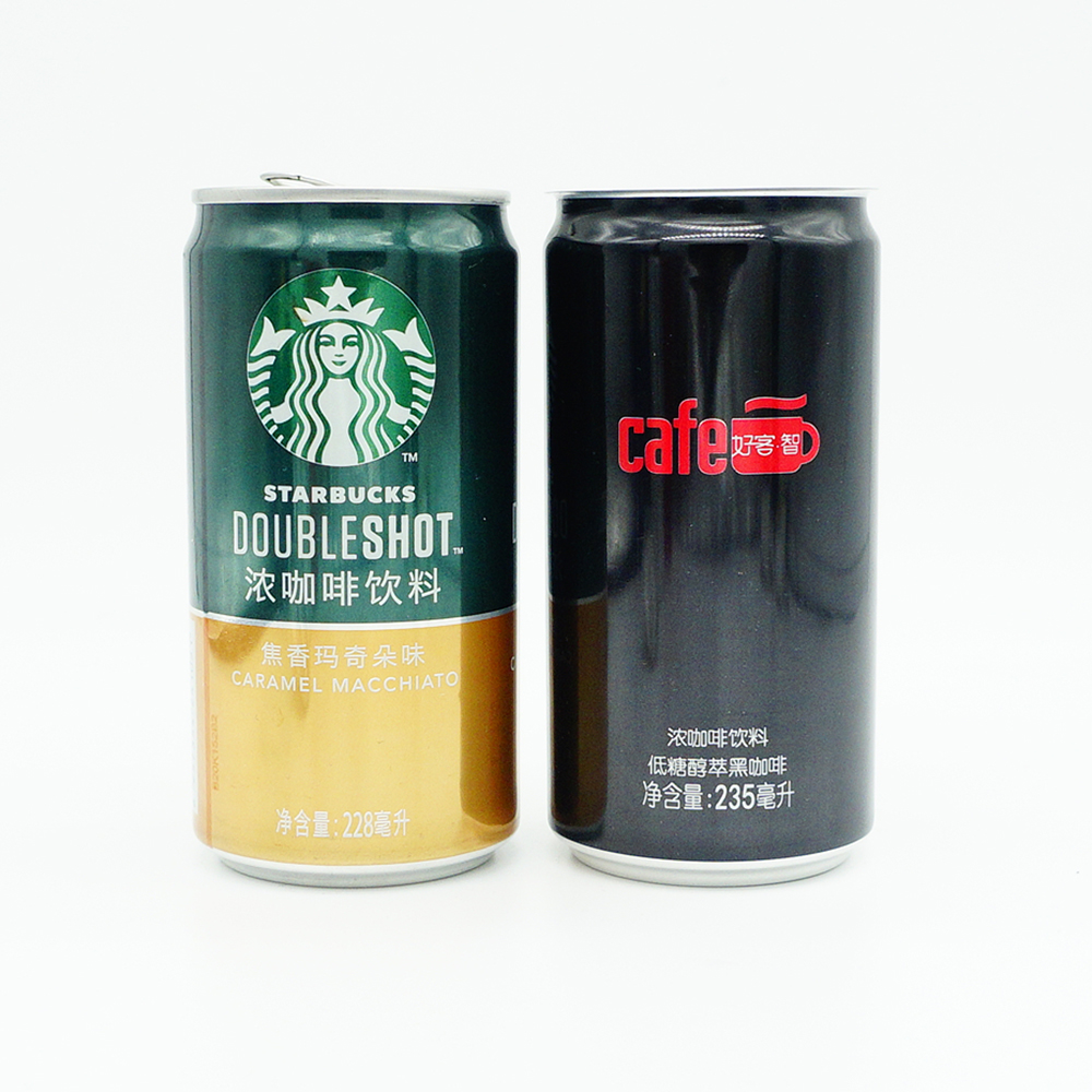 批发定制 185 毫升普通印刷空铝制啤酒饮料罐 