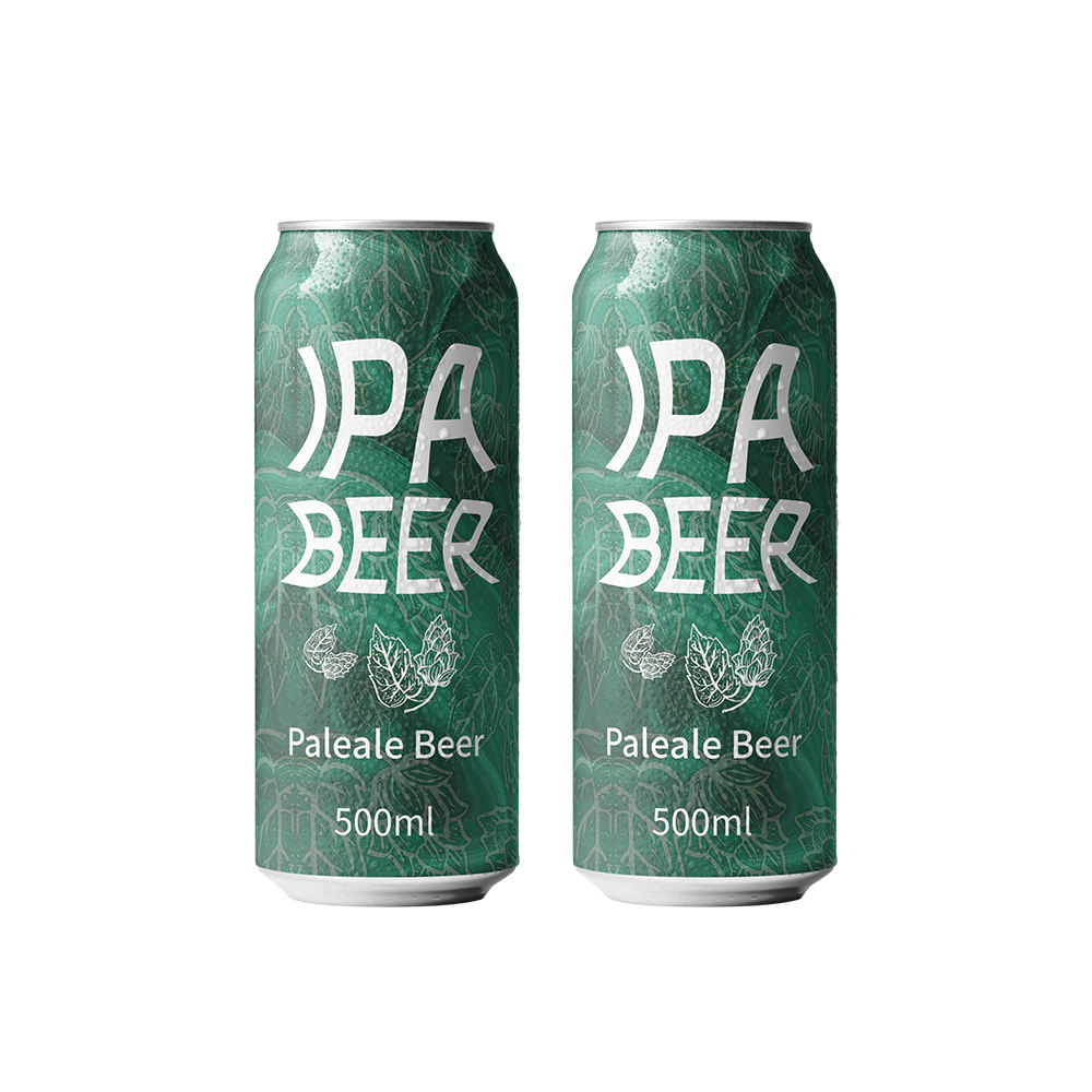 出口OEM 5％经典啤酒330m 500ml罐头私有标签酒精饮料印度PALEALE IPA啤酒额外的啤酒